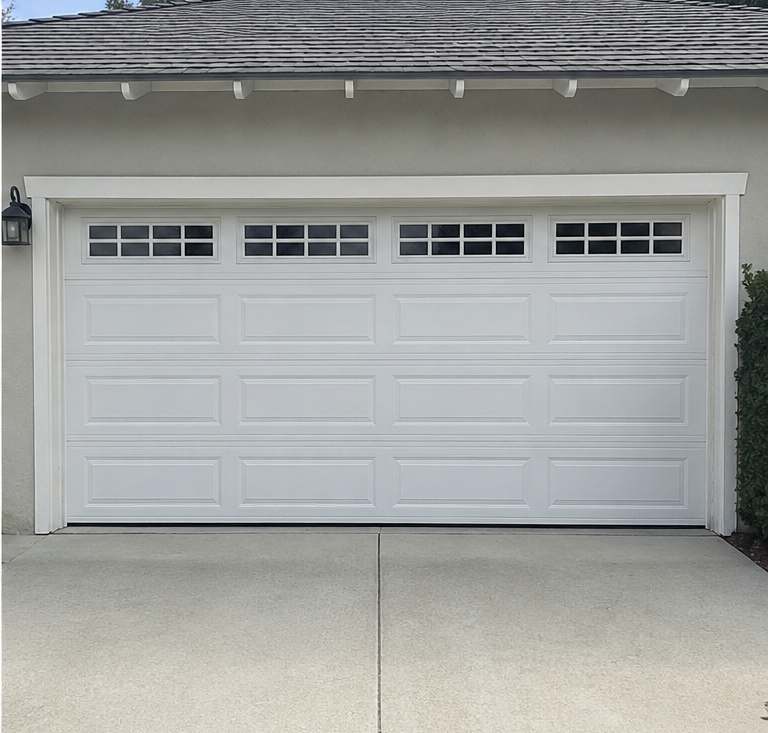 Garage door after service