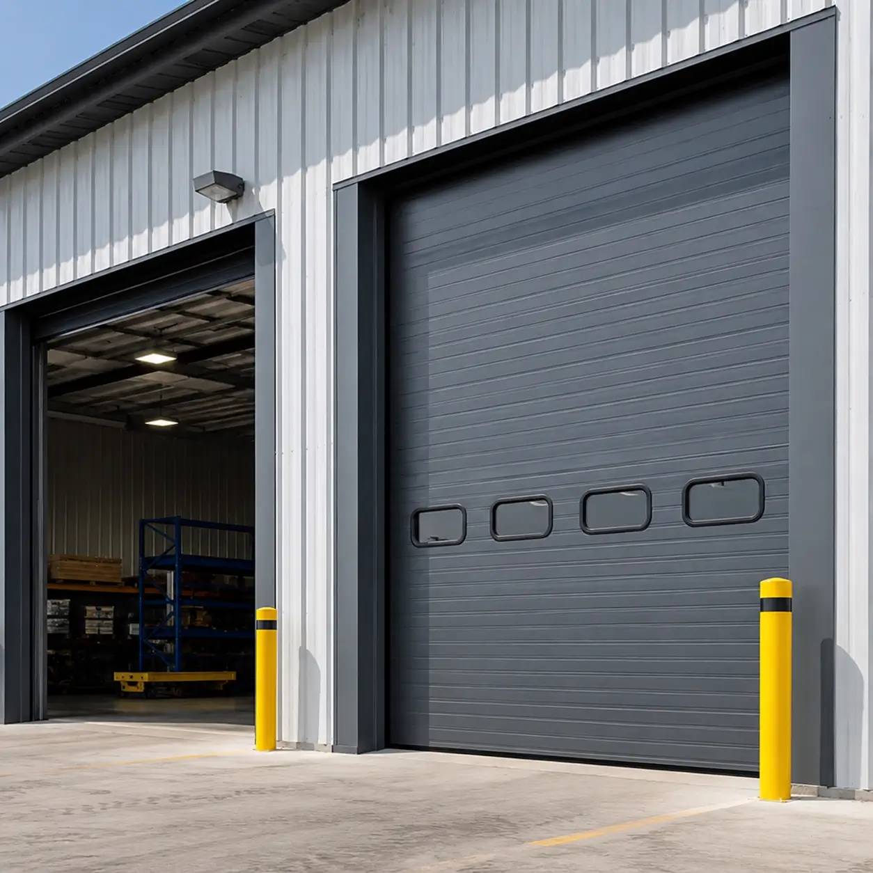 Residential garage door