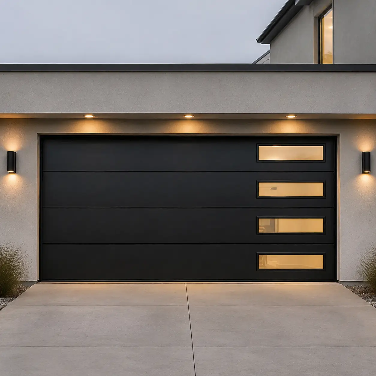 Residential garage door