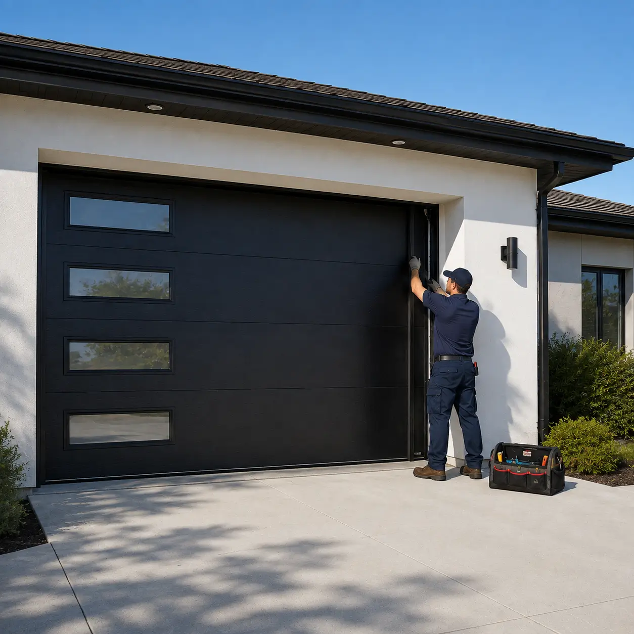 Garage door service
