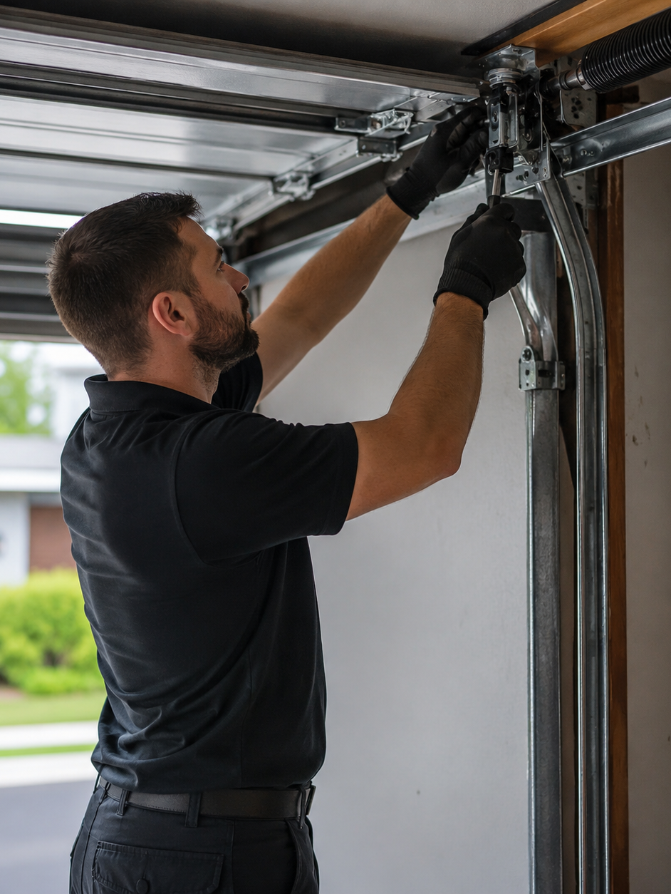 Garage door exterior
